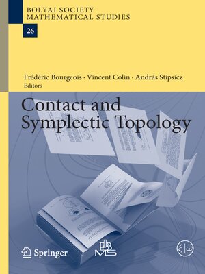 cover image of Contact and Symplectic Topology